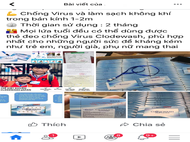 Dịch COVID-19: BS Trương Hữu Khanh cảnh báo thẻ đeo diệt khuẩn